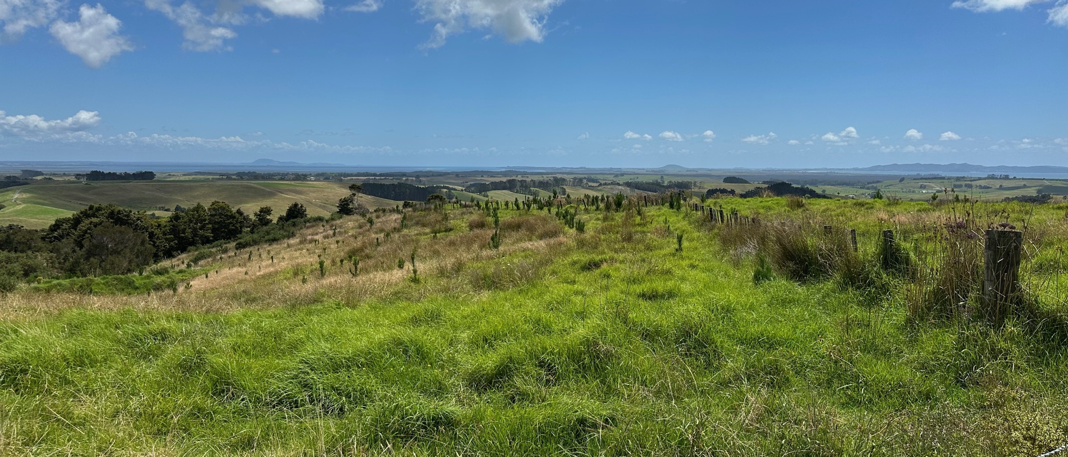 Wide panoramic view of Northland hills stretching to the horizon